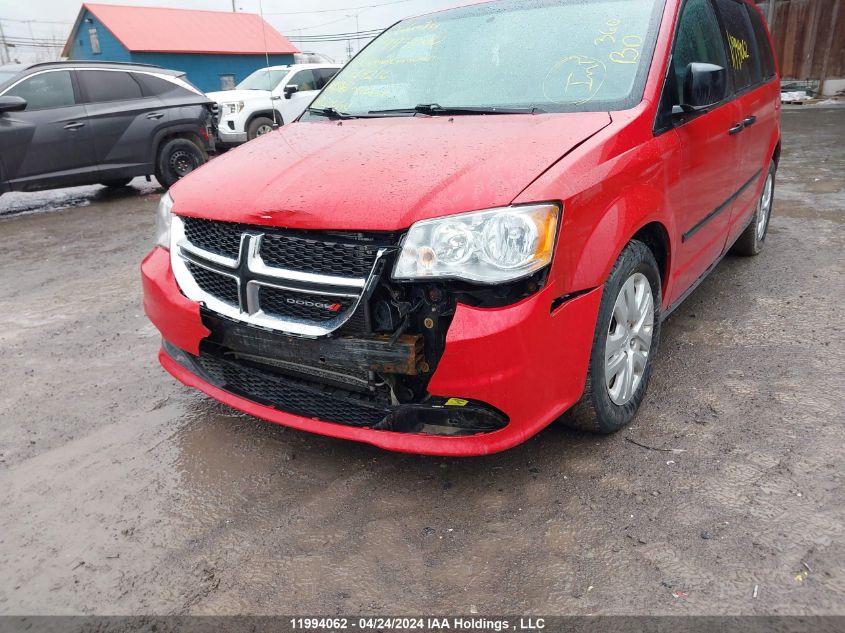 2016 Dodge Grand Caravan Se/Sxt VIN: 2C4RDGBG5GR264216 Lot: 11994062