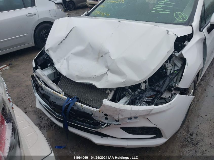 2017 Chevrolet Cruze VIN: 3G1BC5SM6HS506295 Lot: 11994069