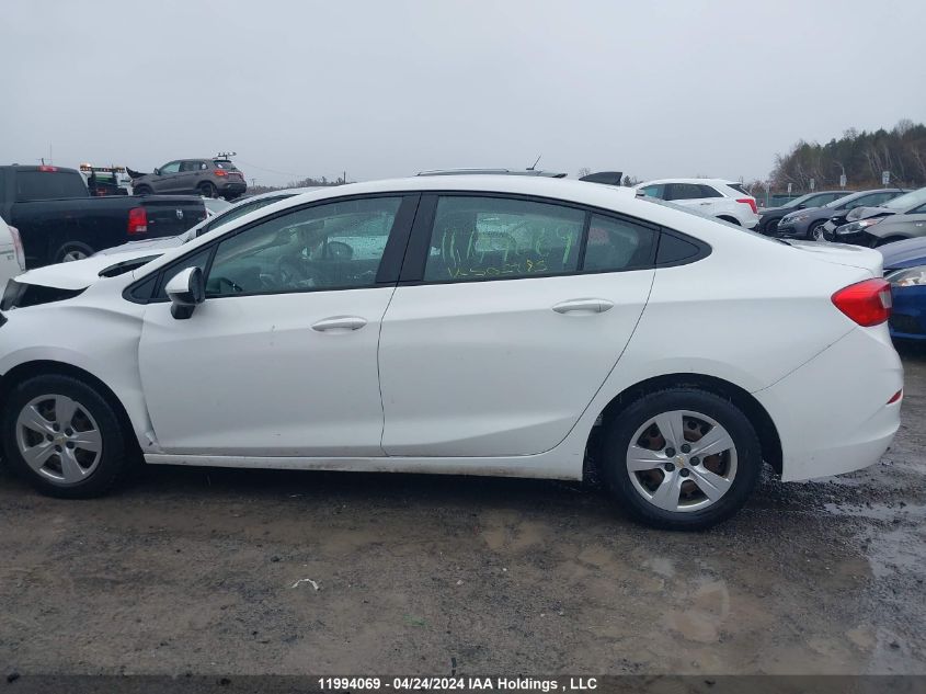 2017 Chevrolet Cruze VIN: 3G1BC5SM6HS506295 Lot: 11994069