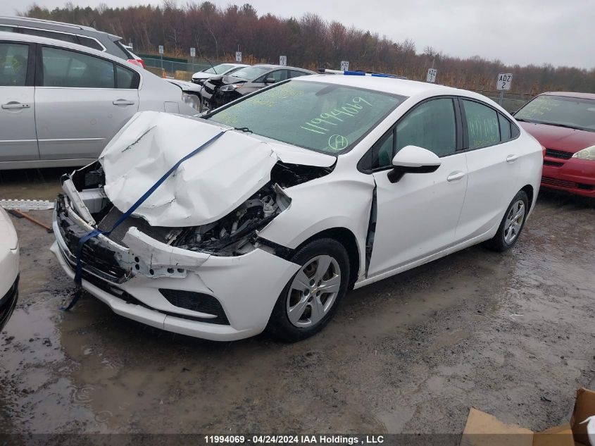 2017 Chevrolet Cruze VIN: 3G1BC5SM6HS506295 Lot: 11994069