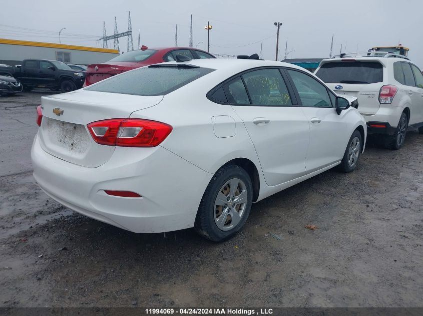 2017 Chevrolet Cruze VIN: 3G1BC5SM6HS506295 Lot: 11994069