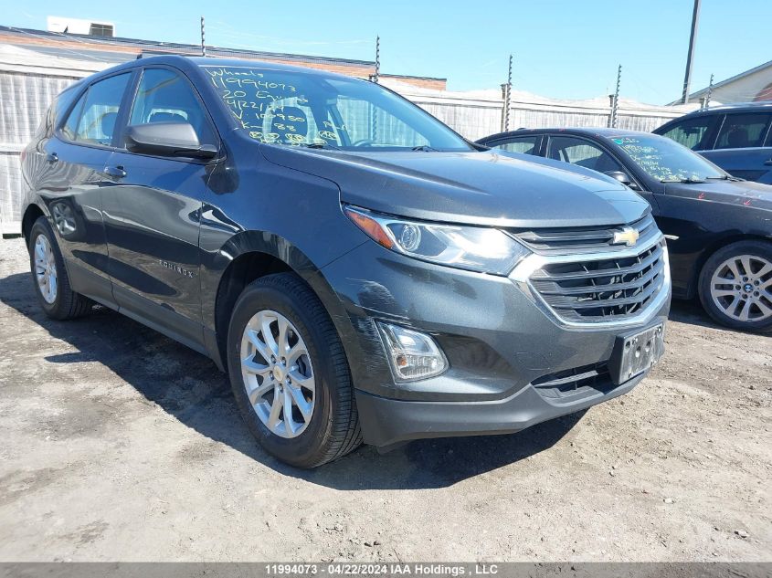 2020 Chevrolet Equinox Ls VIN: 2GNAXHEV4L6100950 Lot: 11994073