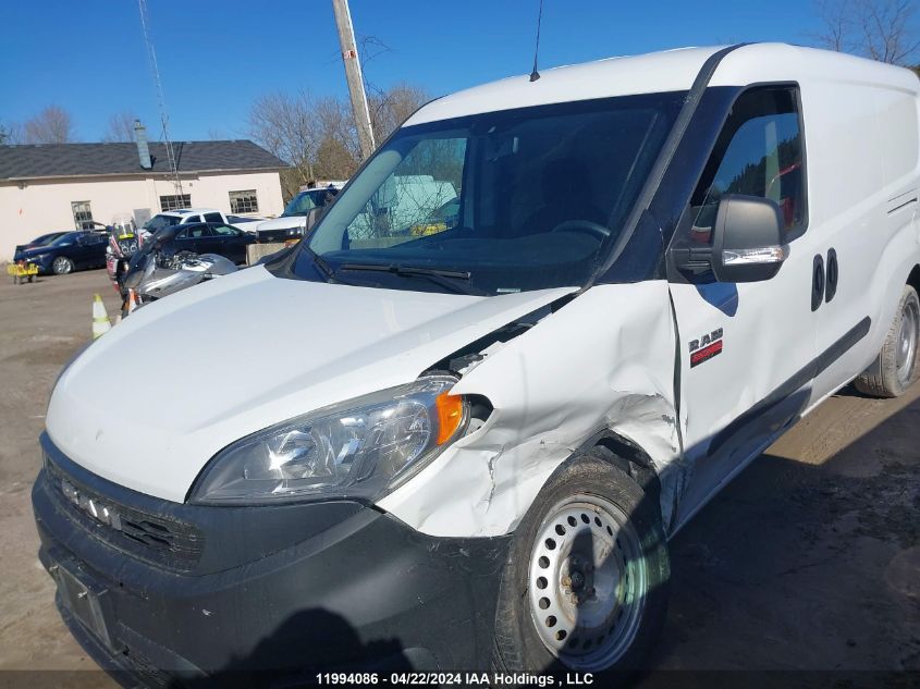 2020 Ram Promaster City Tradesman VIN: ZFBHRFCB4L6R91698 Lot: 11994086