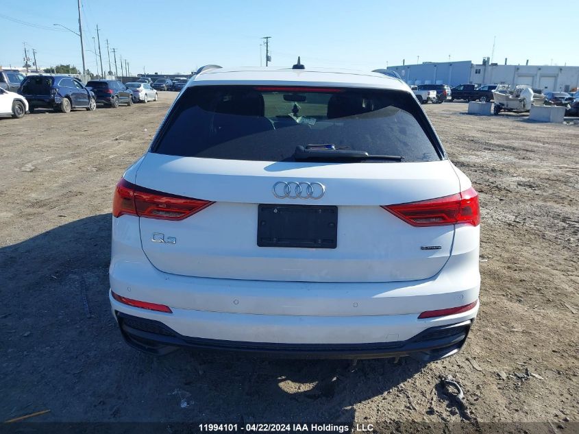 2021 Audi Q3 VIN: WA1EECF35M1001701 Lot: 11994101