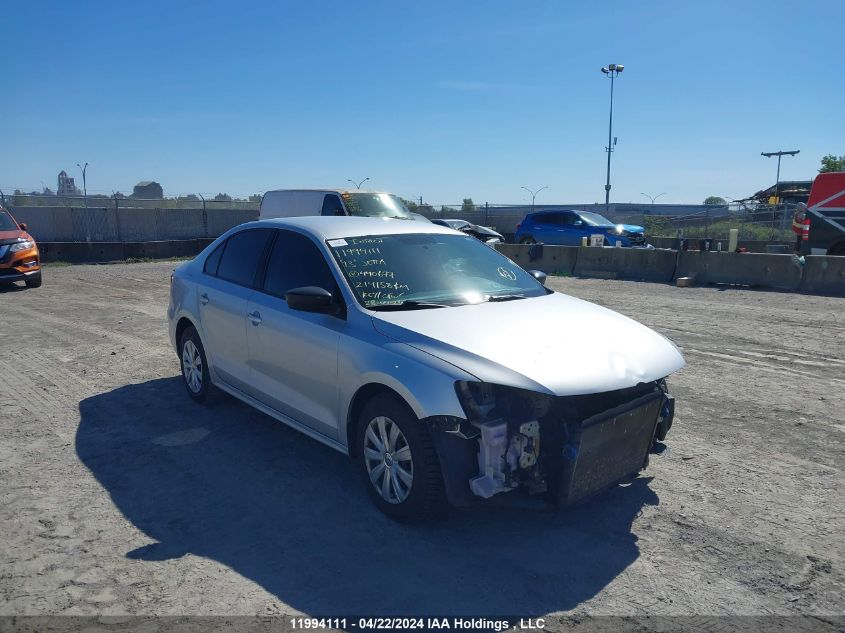 2013 Volkswagen Jetta VIN: 3VW1K7AJ1DM440677 Lot: 11994111