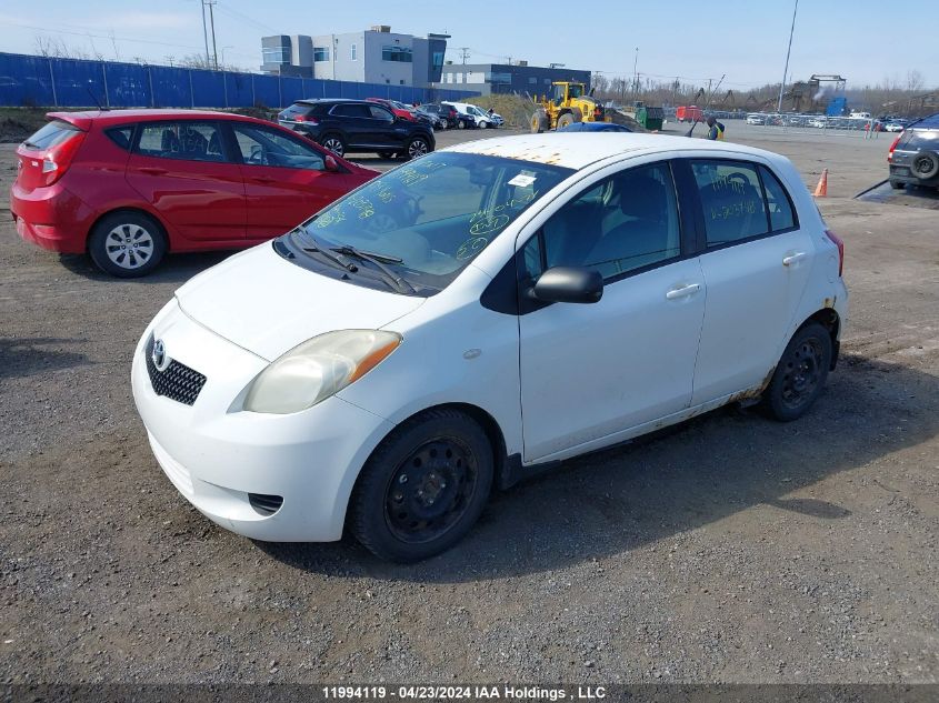 2008 Toyota Yaris VIN: JTDKT923385203748 Lot: 11994119