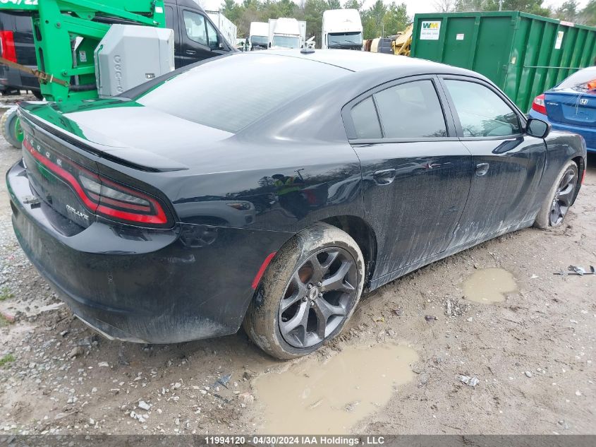 2017 Dodge Charger Sxt VIN: 2C3CDXHG3HH641554 Lot: 11994120