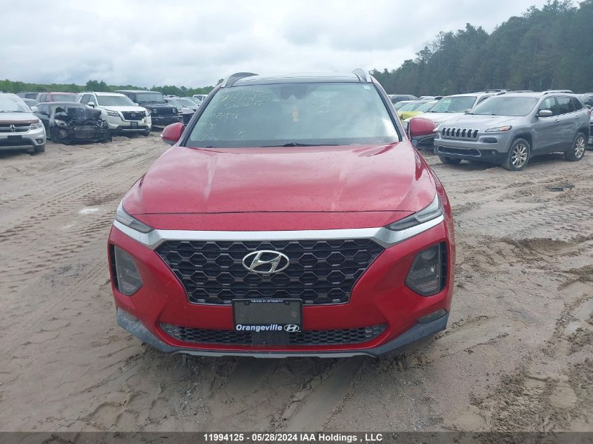 2019 Hyundai Santa Fe Luxury VIN: 5NMS3CAA2KH071888 Lot: 11994125