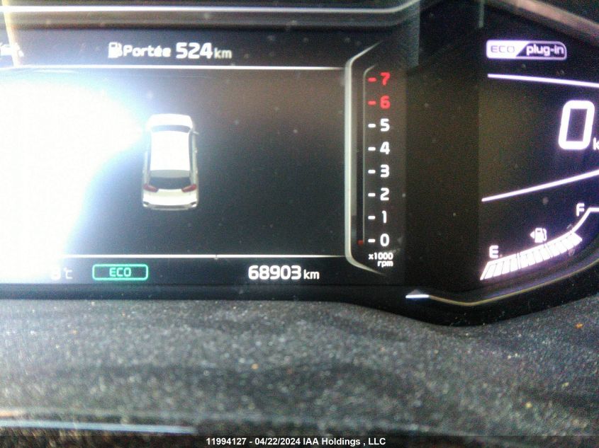 2020 Kia Niro Plug-In Hybrid VIN: KNDCC3LD9L5373825 Lot: 11994127