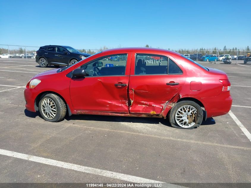 2008 Toyota Yaris VIN: JTDBT923881284916 Lot: 11994145