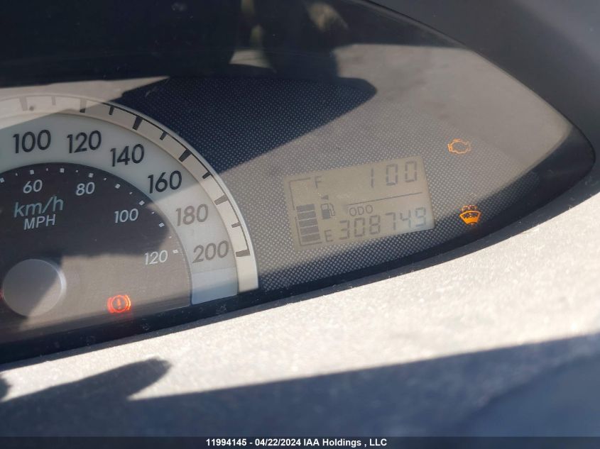 2008 Toyota Yaris VIN: JTDBT923881284916 Lot: 11994145