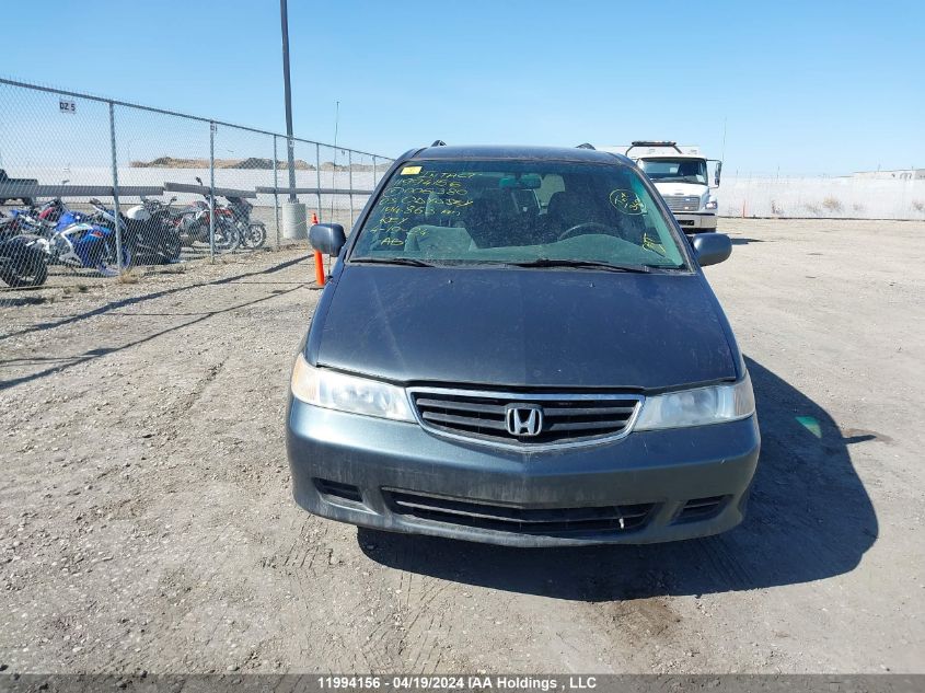 2003 Honda Odyssey Ex VIN: 2HKRL18633H006380 Lot: 39236431