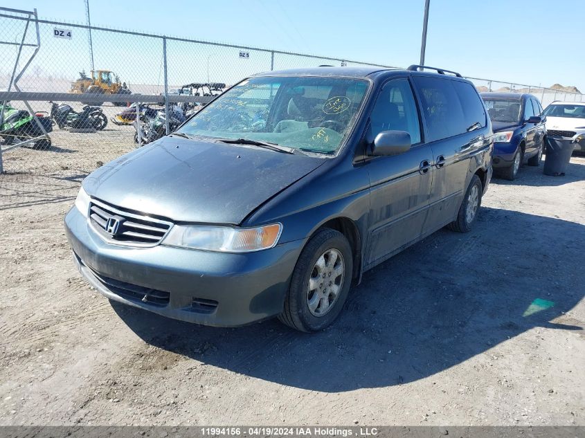 2003 Honda Odyssey Ex VIN: 2HKRL18633H006380 Lot: 39236431