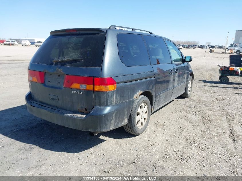 2003 Honda Odyssey Ex VIN: 2HKRL18633H006380 Lot: 39236431