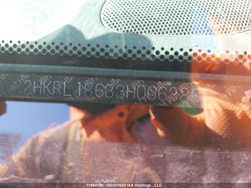 2003 Honda Odyssey Ex VIN: 2HKRL18633H006380 Lot: 39236431