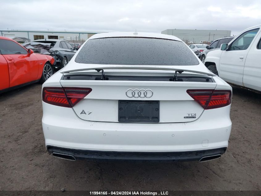 2016 Audi A7 Quattro Prog/Technik S Ln VIN: WAU3MAFC1GN011818 Lot: 11994165