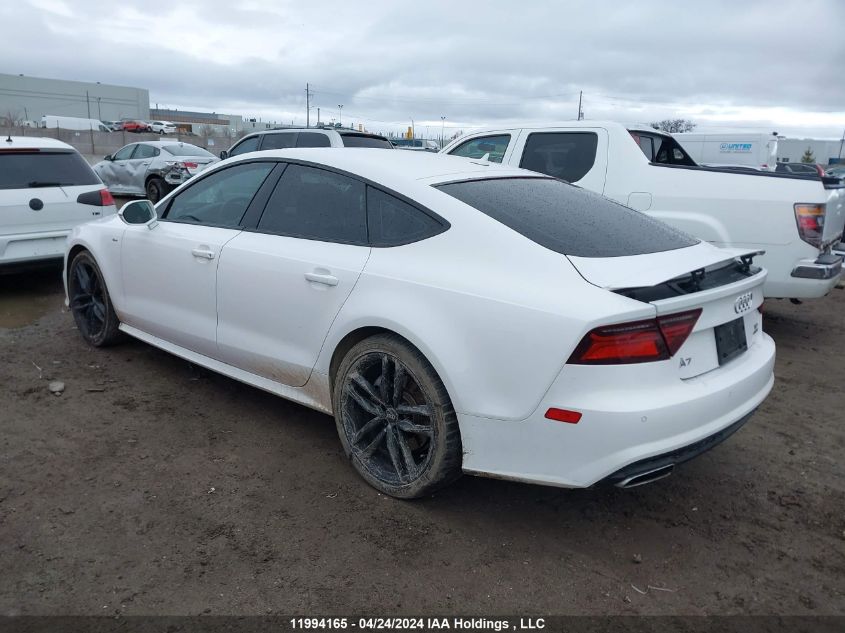 2016 Audi A7 Quattro Prog/Technik S Ln VIN: WAU3MAFC1GN011818 Lot: 11994165