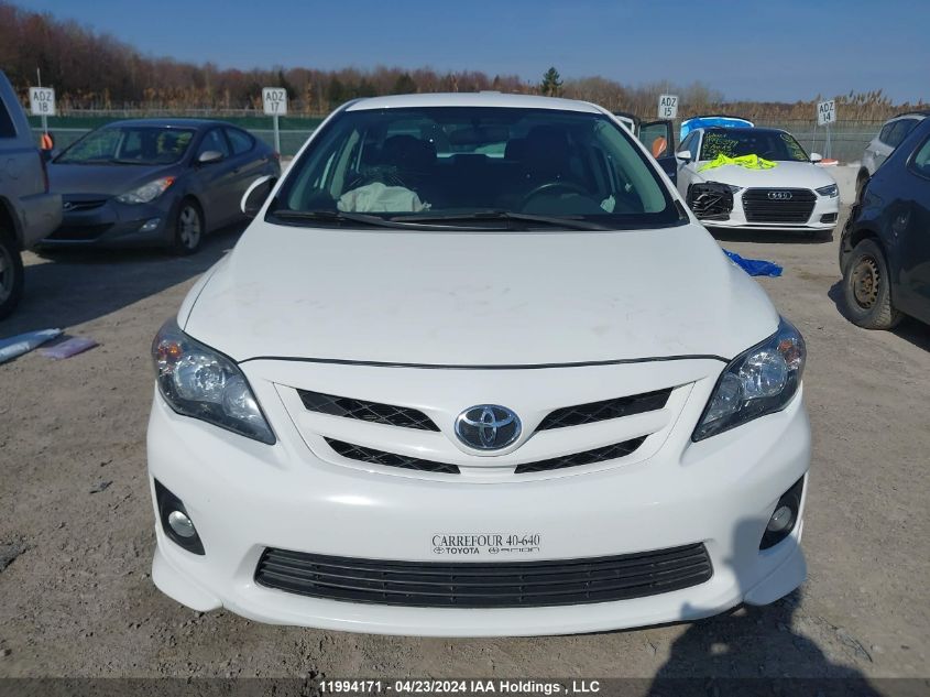 2011 Toyota Corolla S/Le VIN: 2T1BU4EE8BC575500 Lot: 11994171