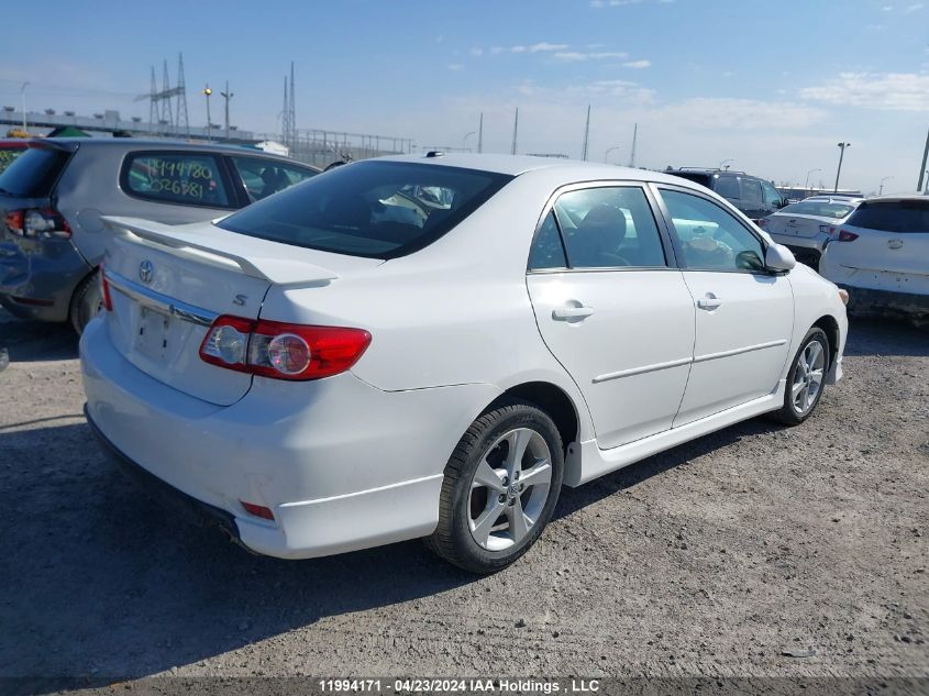 2011 Toyota Corolla S/Le VIN: 2T1BU4EE8BC575500 Lot: 11994171