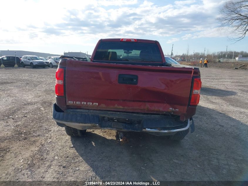 2017 GMC Sierra K1500 Sle VIN: 3GTU2MEC8HG253564 Lot: 11994178