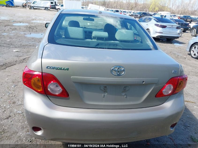 2010 Toyota Corolla Le VIN: 2T1BU4EE5AC274410 Lot: 11994181