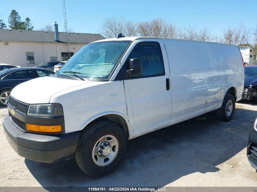 2021 Chevrolet Express G2500 VIN: 1GCWGBF71M1300474 Lot: 11994191