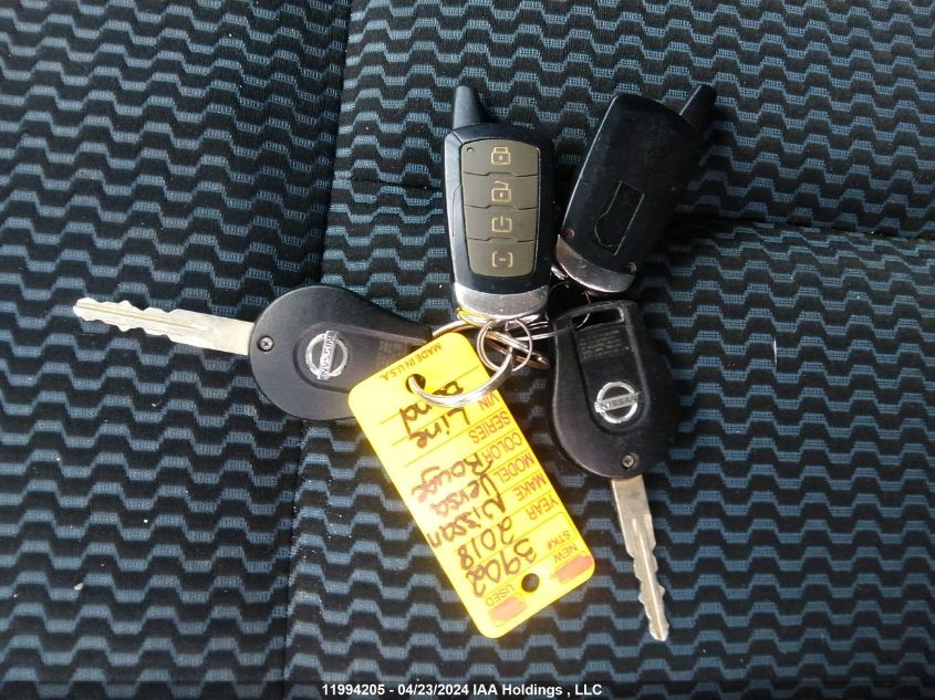 2018 Nissan Versa Note S/Sr/Sv VIN: 3N1CE2CP0JL365336 Lot: 11994205