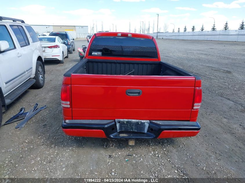 2002 Dodge Dakota VIN: 1B7HL38N62S612805 Lot: 11994222