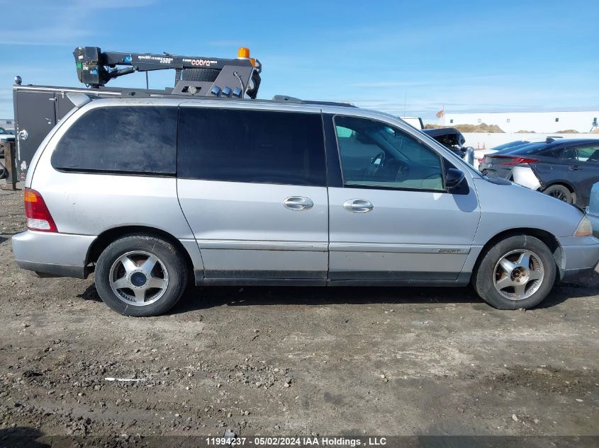 2002 Ford Windstar Sport VIN: 2FMZA57442BB41239 Lot: 11994237