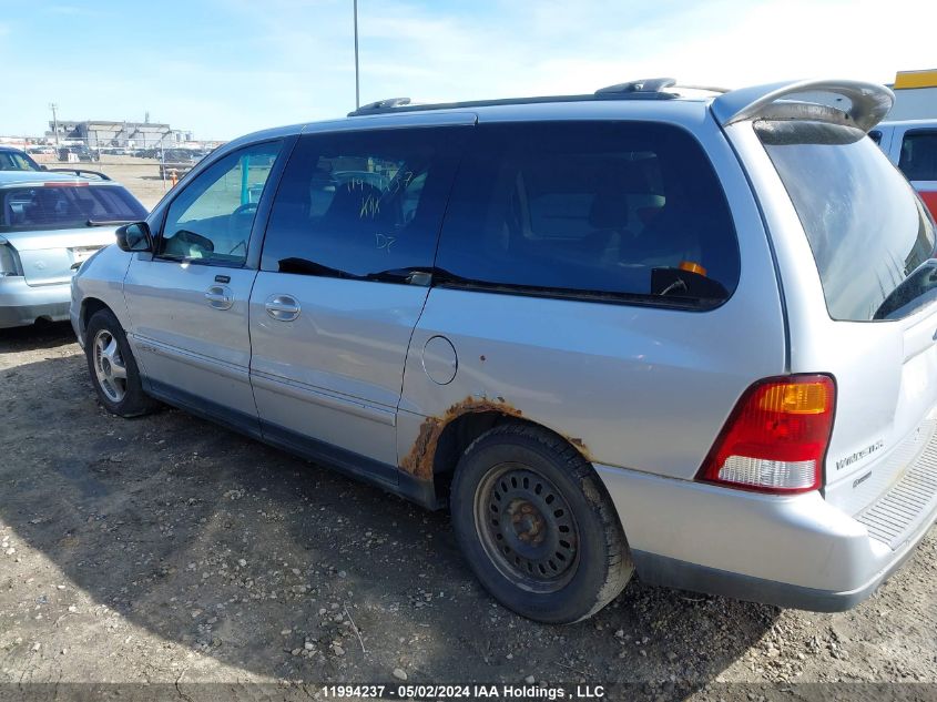 2002 Ford Windstar Sport VIN: 2FMZA57442BB41239 Lot: 11994237