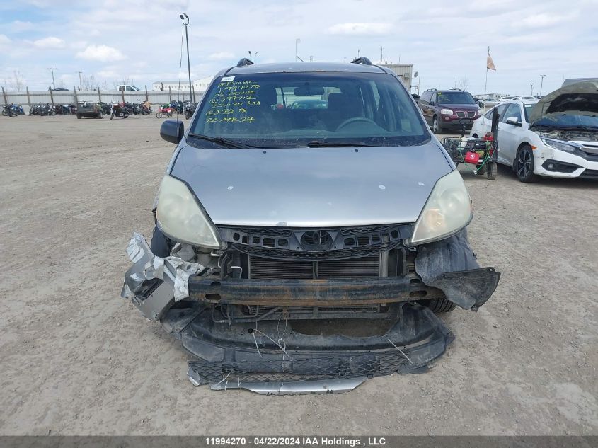 2006 Toyota Sienna Ce VIN: 5TDZA29C66S399712 Lot: 11994270