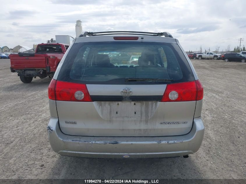 2006 Toyota Sienna Ce VIN: 5TDZA29C66S399712 Lot: 11994270