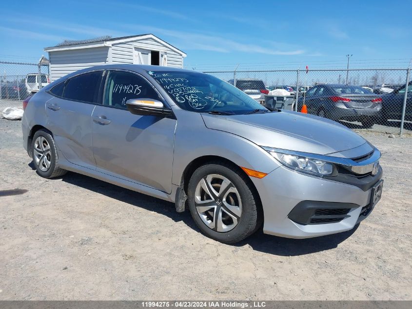 2016 Honda Civic Sedan VIN: 2HGFC2F54GH007072 Lot: 11994275