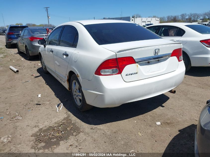 2009 Honda Civic Sdn VIN: 2HGFA16289H025325 Lot: 11994291