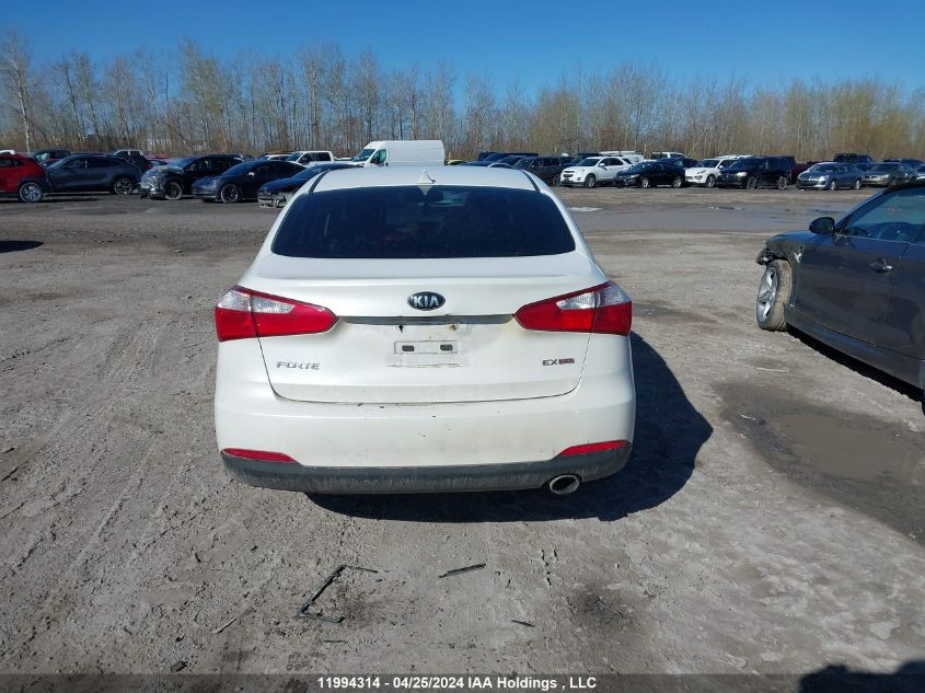 2014 Kia Forte Ex VIN: KNAFX4A84E5193293 Lot: 11994314