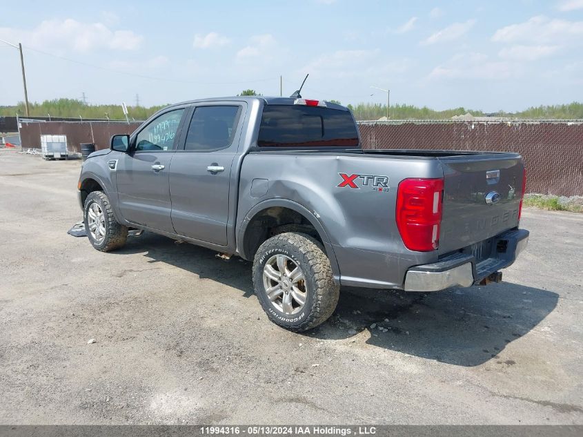 2021 Ford Ranger VIN: 1FTER4FH6MLD11744 Lot: 11994316