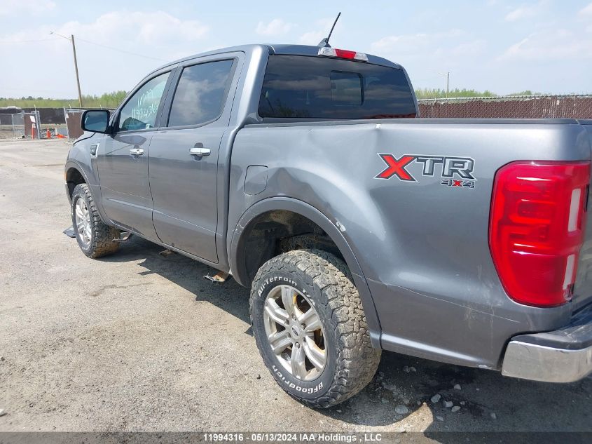 2021 Ford Ranger VIN: 1FTER4FH6MLD11744 Lot: 11994316