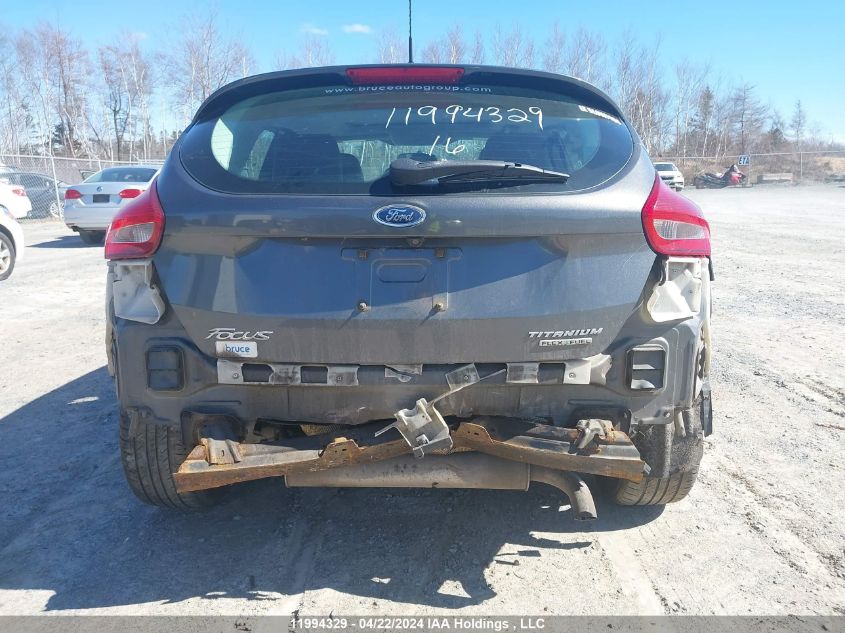 2016 Ford Focus Titanium VIN: 1FADP3N26GL209718 Lot: 11994329