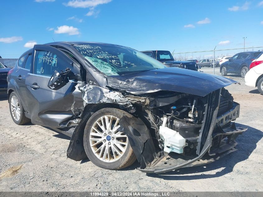 2016 Ford Focus Titanium VIN: 1FADP3N26GL209718 Lot: 11994329