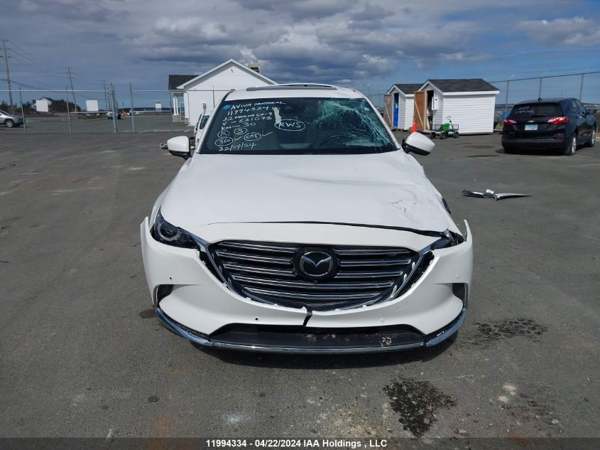 2022 Mazda Cx-9 VIN: JM3TCBDY9N0621073 Lot: 11994334