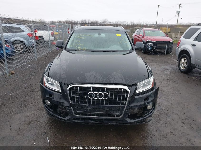 2013 Audi Q5 VIN: WA1LGCFP0DA060269 Lot: 11994346