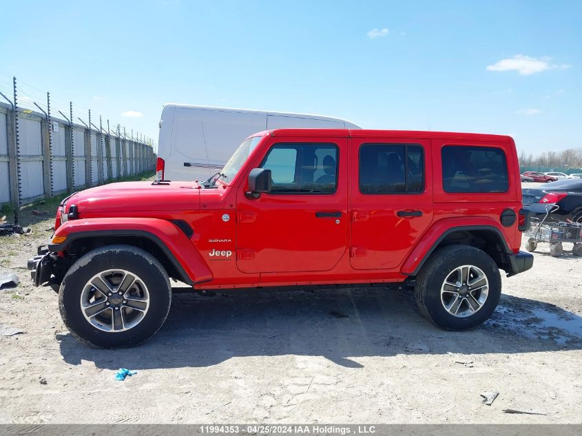 2023 Jeep Wrangler Sahara VIN: 1C4HJXEN7PW572493 Lot: 11994353