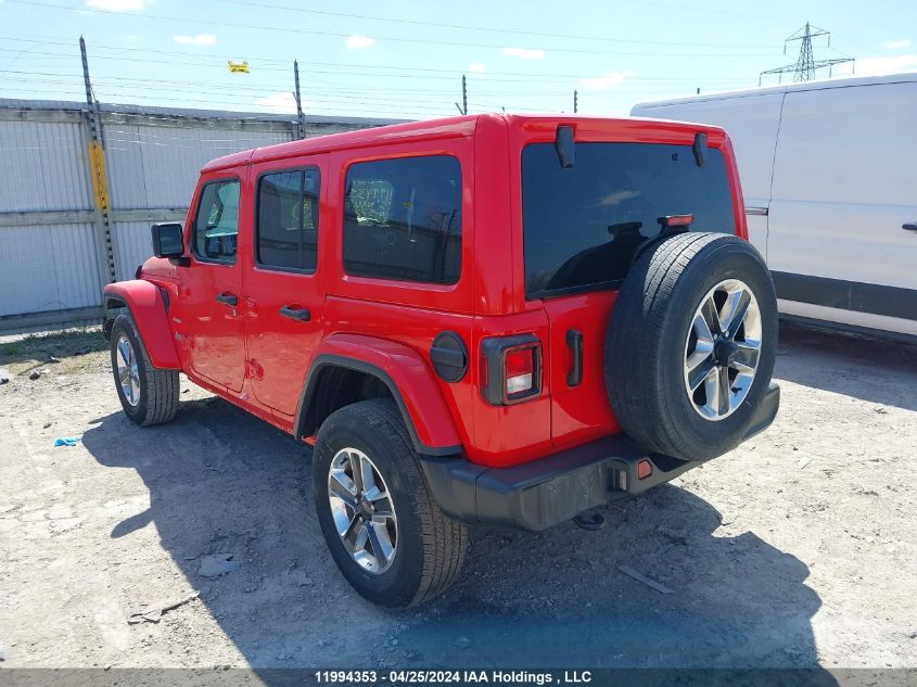 2023 Jeep Wrangler Sahara VIN: 1C4HJXEN7PW572493 Lot: 11994353