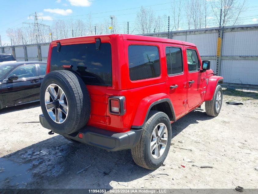 2023 Jeep Wrangler Sahara VIN: 1C4HJXEN7PW572493 Lot: 11994353