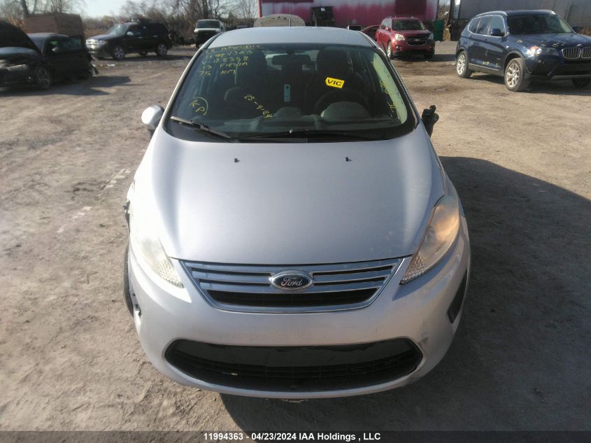 2013 Ford Fiesta Se VIN: 3FADP4BJ8DM128358 Lot: 11994363