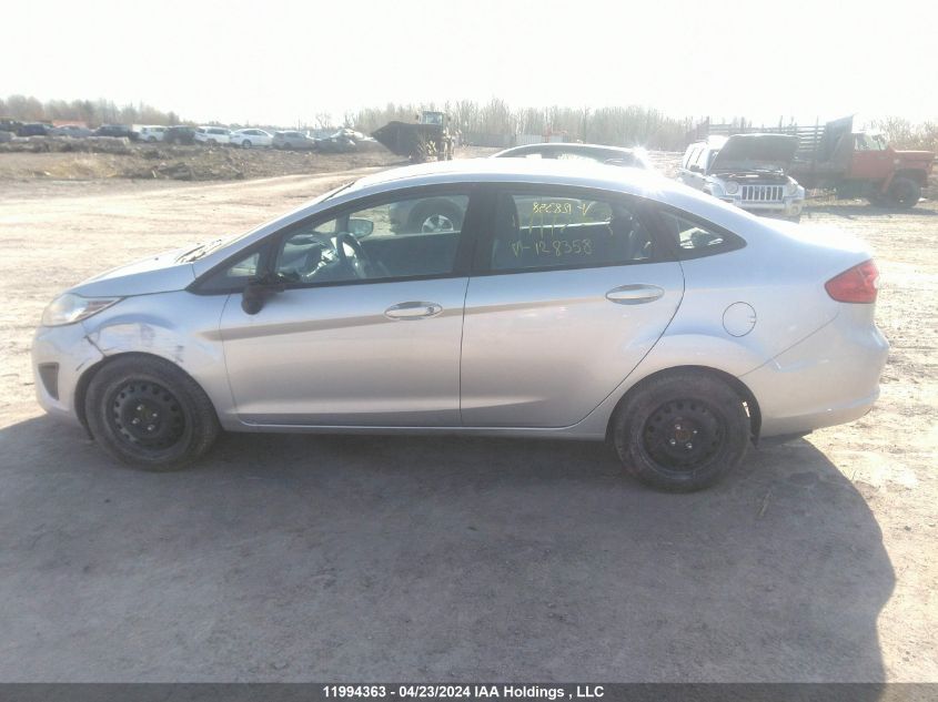 2013 Ford Fiesta Se VIN: 3FADP4BJ8DM128358 Lot: 11994363