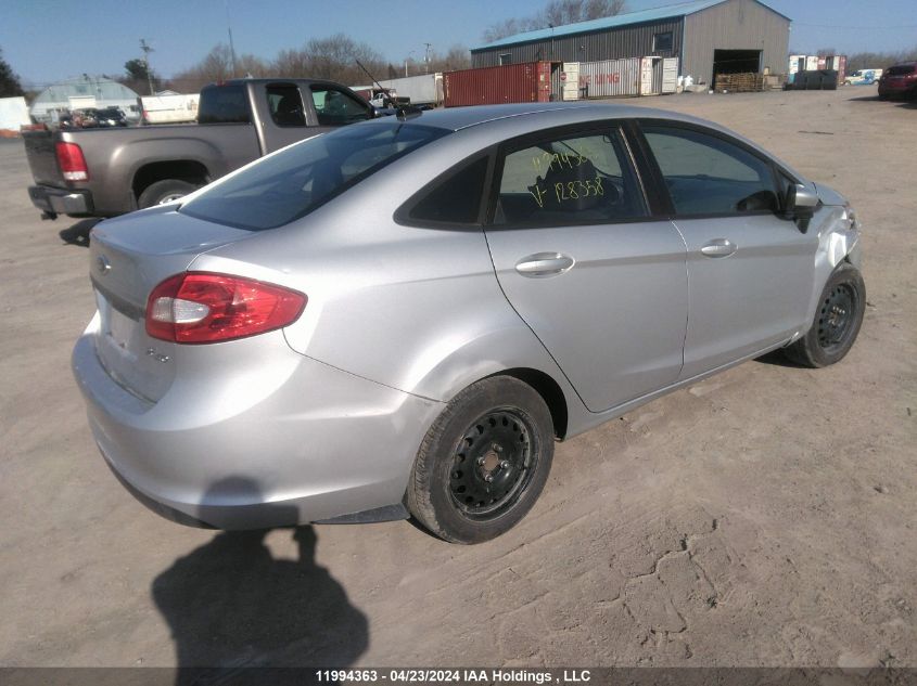 2013 Ford Fiesta Se VIN: 3FADP4BJ8DM128358 Lot: 11994363