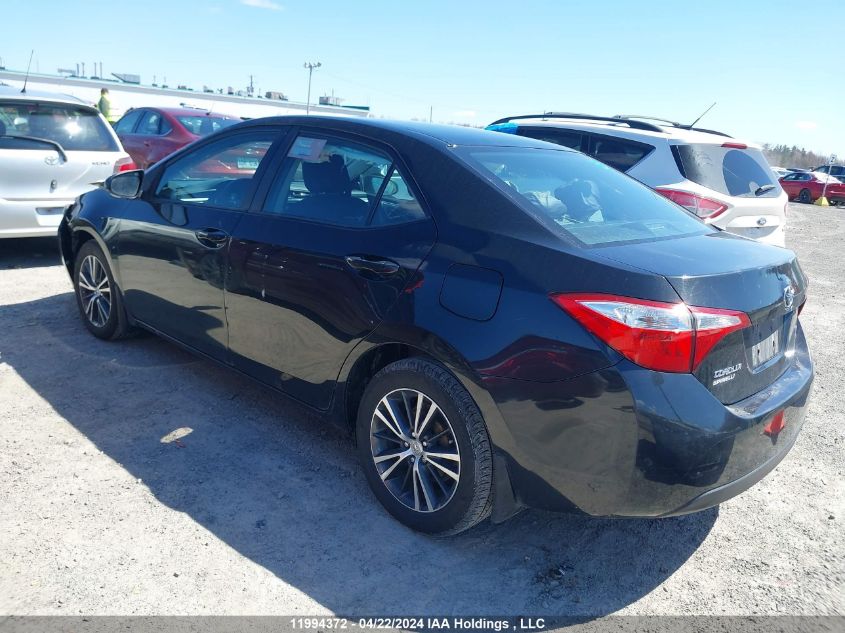 2016 Toyota Corolla Le VIN: 2T1BURHE5GC505078 Lot: 11994372