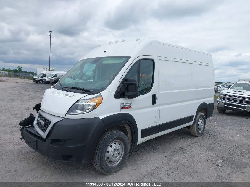 2021 Ram Promaster 2500 High Roof 136 In. Wb VIN: 3C6LRVCG6ME570548 Lot: 11994380