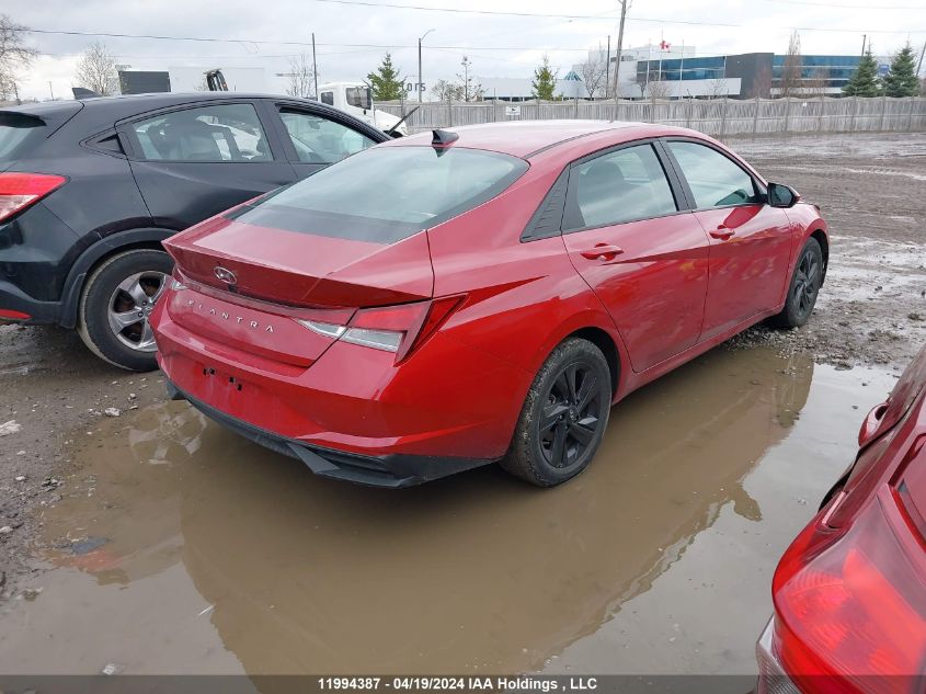 2022 Hyundai Elantra Sel VIN: KMHLM4AG2NU308951 Lot: 11994387